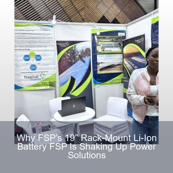 Why FSP’s 19” Rack-Mount Li-Ion Battery FSP Is Shaking Up Power Solutions